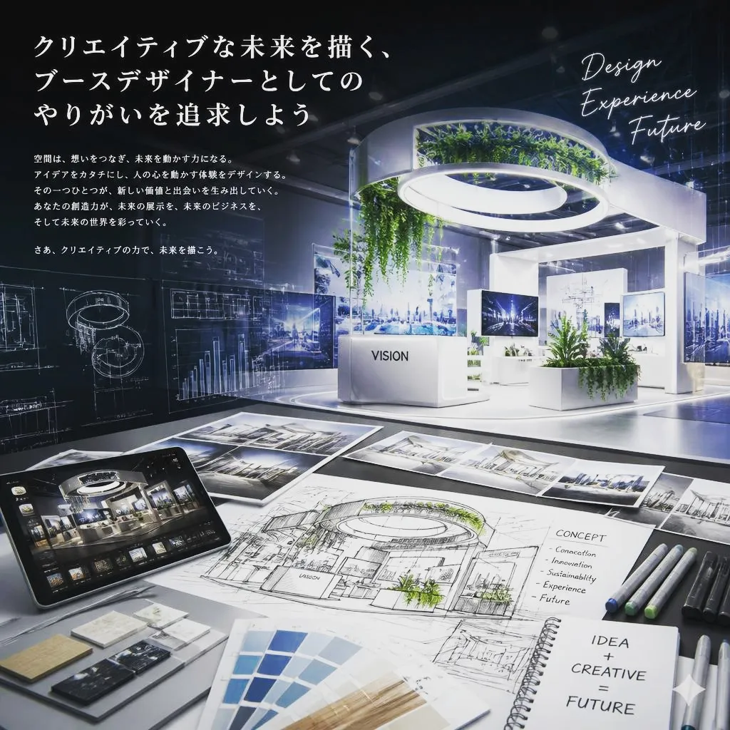 ブースデザインの新しい世界へ✨